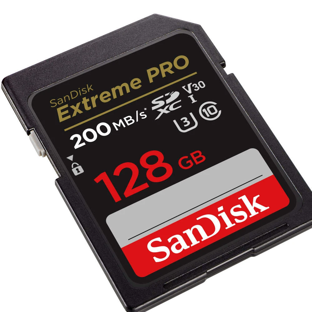 SanDisk SDXC Extreme Pro 128GB | 200MBs | UHS-I Class 10 Memory Card 2 SanDisk SDXC Extreme Pro 128GB | 200MBs | UHS-I Class 10 Memory Card - Image 2