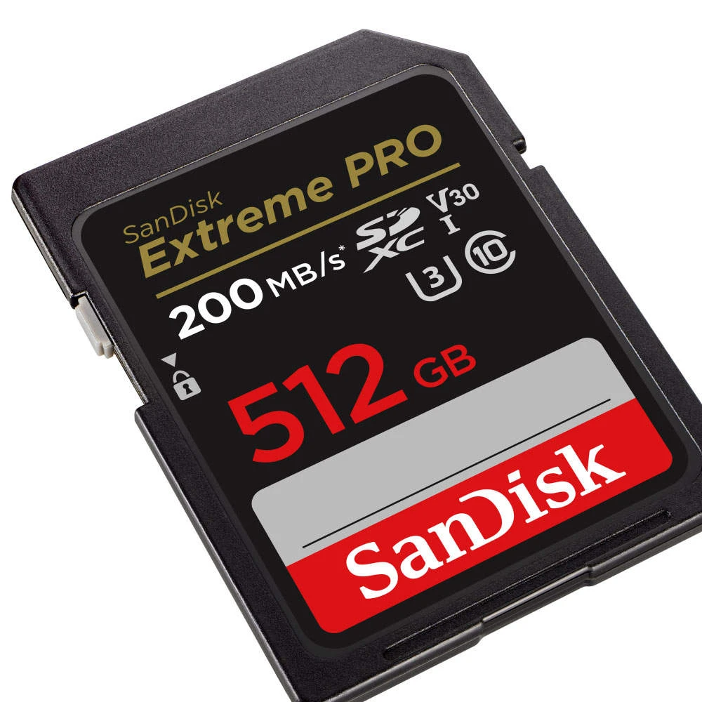 SanDisk SDXC Extreme Pro 512GB | 200MBs | UHS-I Class 10 Memory Card 2 SanDisk SDXC Extreme Pro 512GB | 200MBs | UHS-I Class 10 Memory Card - Image 2