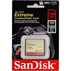 SanDisk CF Extreme 128GB Memory Card 120MB/s Read Speed, 85MB/s Write Speed 5 SanDisk CF Extreme 128GB Memory Card 120MB/s Read Speed, 85MB/s Write Speed -Camera Gear Store 00124095 2