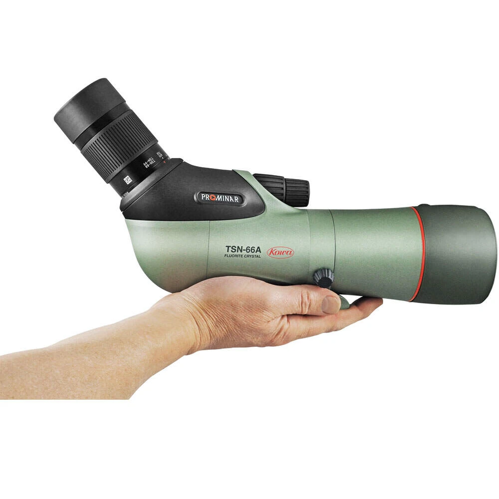 Kowa TSN-66 Prominar Spotting Scope | Pure Fluorite Crystal Zoom Kit - Angled 2 Kowa TSN-66 Prominar Spotting Scope | Pure Fluorite Crystal Zoom Kit - Angled - Image 2