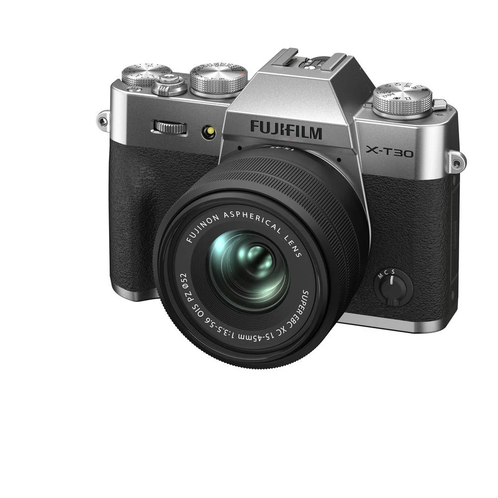 Fujifilm X-T30 II Silver Camera With XC 15-45mm Lens 2 Fujifilm X-T30 II Silver Camera With XC 15-45mm Lens - Image 2