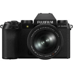 Fujifilm X-S20 Black Camera With XF 18-55mm Lens