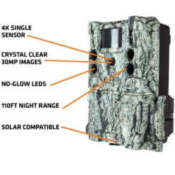 Bushnell Core S-4K 30mp No Glow Trail Camera | Camo | 30MP | 0.2 Sec Trigger | 4K Video -Camera Gear Store 18119949M 2