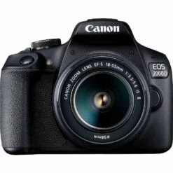 Canon EOS 2000D Camera With 18-55mm IS II Lens