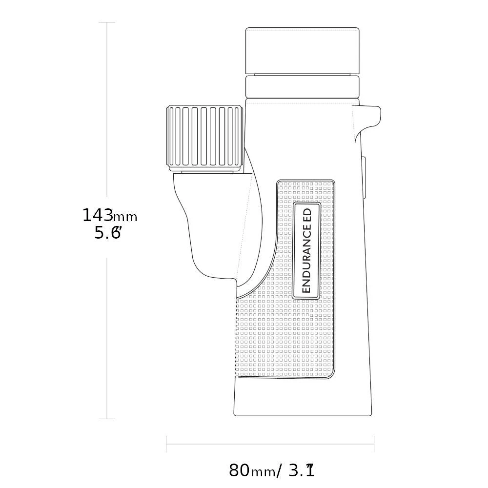 Hawke Endurance ED 8x42 Monocular 3 Hawke Endurance ED 8x42 Monocular - Image 3