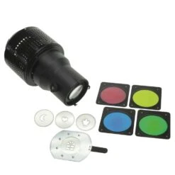 Dorr Universal Studio Flash Optical Spotlight With Accessories - Includes Bowens S-Type Adapter