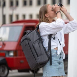 Dorr Prag Go Photo Camera Backpack 16L | Internal 28 X 13 X 45 (cm) | Laptop Pocket | Grey -Camera Gear Store 464086 A 3