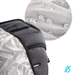 Dorr Prag Go Photo Camera Backpack 16L | Internal 28 X 13 X 45 (cm) | Laptop Pocket | Grey -Camera Gear Store 464086 A 6