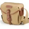Billingham Hadley Digital Shoulder Bag - Khaki Canvas And Tan Leather