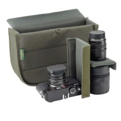 Billingham Hadley Small Shoulder Bag - Khaki Canvas Tan Leather -Camera Gear Store 503333 70 4