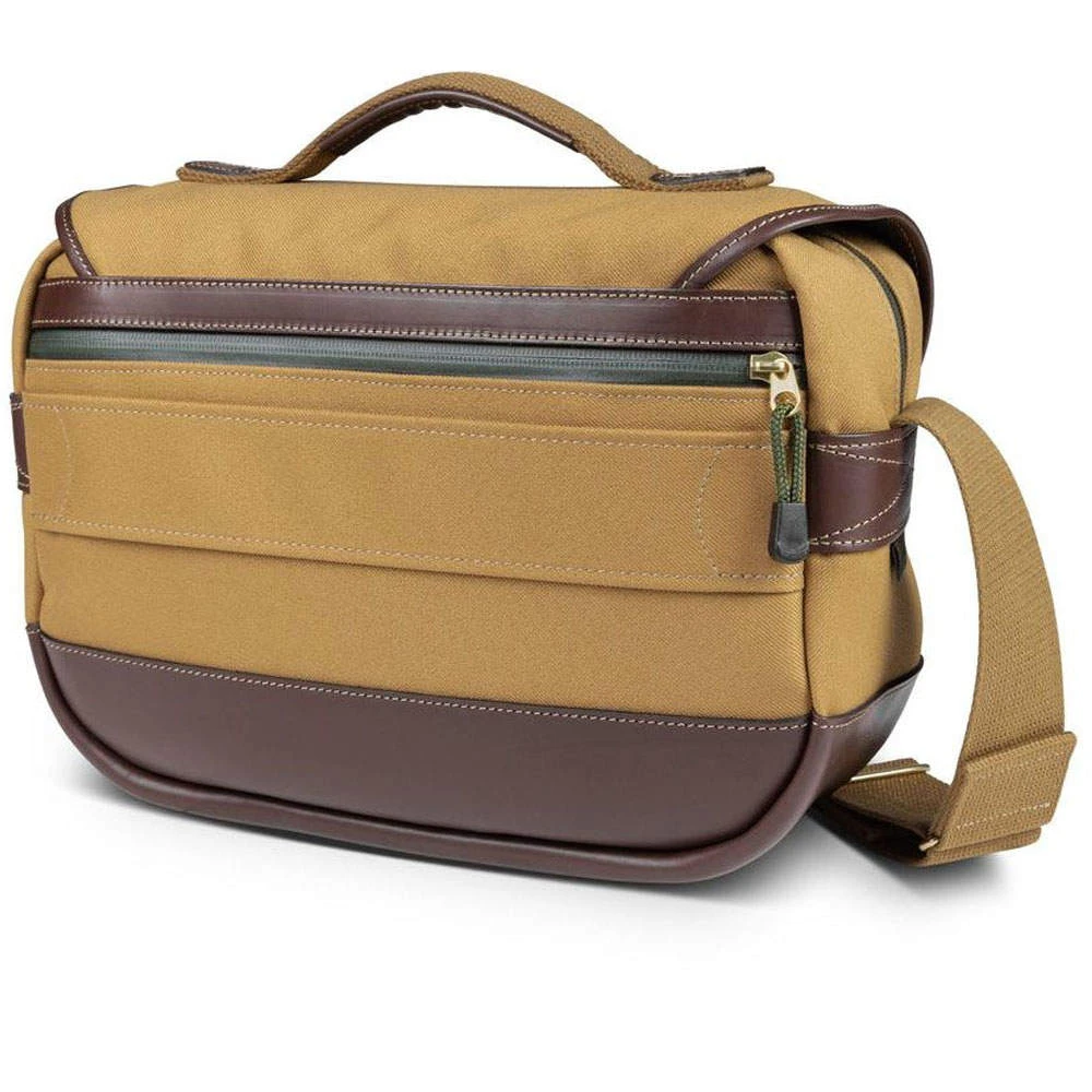 Billingham Mini Eventer Camera/Laptop Bag Khaki Fibrenyte And Chocolate 2 Billingham Mini Eventer Camera/Laptop Bag Khaki Fibrenyte And Chocolate - Image 2