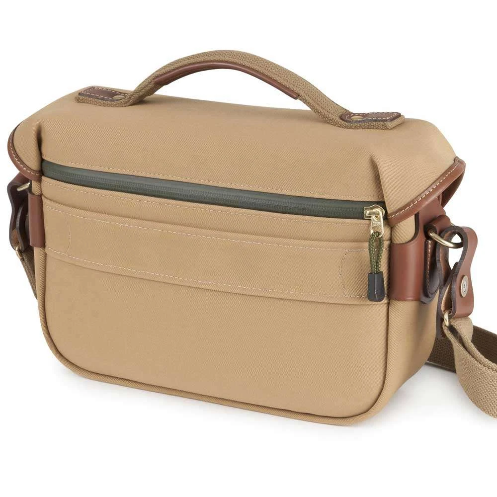 Billingham Hadley Small Pro Shoulder Bag - Khaki Canvas Tan Leather 2 Billingham Hadley Small Pro Shoulder Bag - Khaki Canvas Tan Leather - Image 2