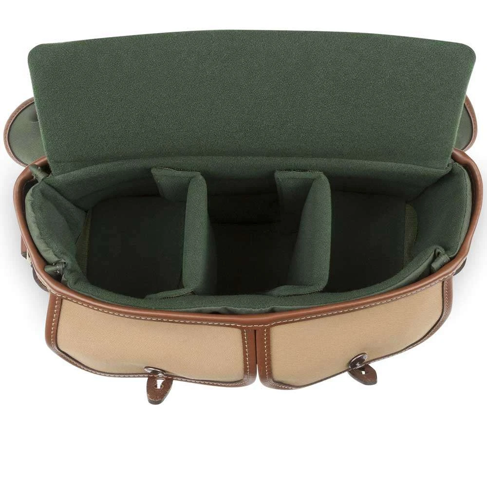 Billingham Hadley Small Pro Shoulder Bag - Khaki Canvas Tan Leather 5 Billingham Hadley Small Pro Shoulder Bag - Khaki Canvas Tan Leather - Image 5