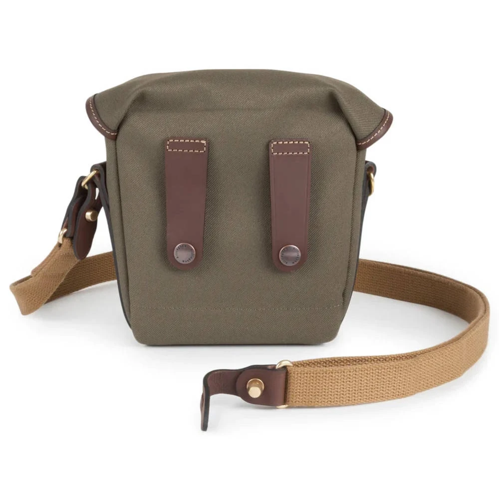 Billingham Galbin 8 Binocular Case - Sage Fibrenyte & Chocolate Leather 2 Billingham Galbin 8 Binocular Case - Sage Fibrenyte & Chocolate Leather - Image 2