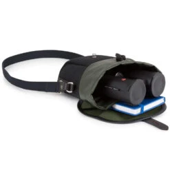 Billingham Galbin 10 Binocular Case | 1.9L Capacity | Black Canvas & Black -Camera Gear Store 551201 01 3