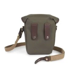 Billingham Galbin 10 Binocular Case | 1.9L Capacity | Sage FibreNyte & Chocolate Leather -Camera Gear Store 551248 54 2