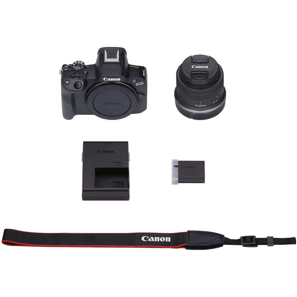 Canon EOS R50 Mirrorless Camera With RF-S 18-45mm Lens Kit 2 Canon EOS R50 Mirrorless Camera With RF-S 18-45mm Lens Kit - Image 2