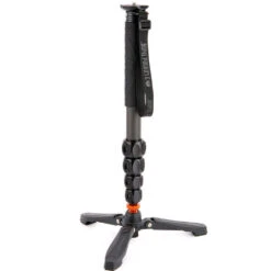 3 Legged Thing Alana Monopod Kit With DocZ2 Foot Stabiliser | Darkness | Carbon Fibre