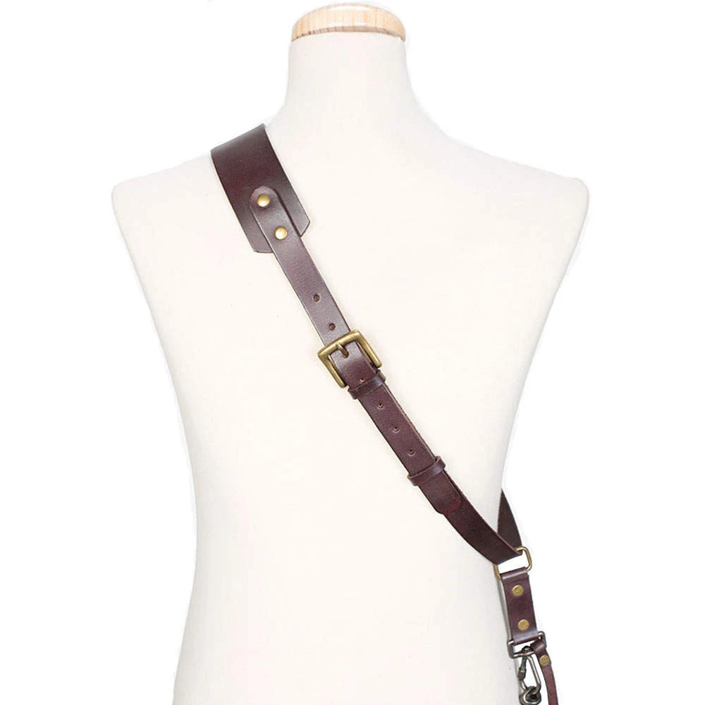 Bronkey Berlin #602 Sling Leather Camera Strap - Brown 2 Bronkey Berlin #602 Sling Leather Camera Strap - Brown - Image 2