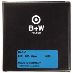 B+W Basic MRC UV Filter - 62mm -Camera Gear Store BW1100141 3