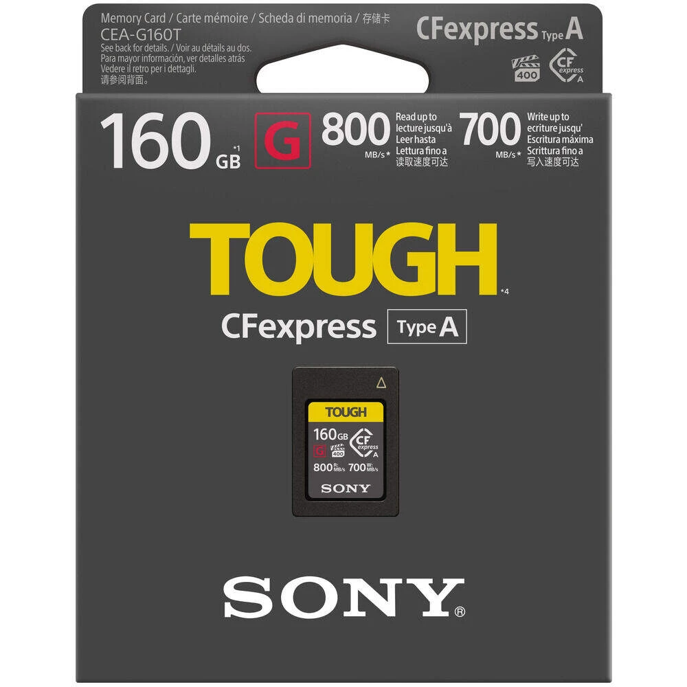 Sony CFexpress Type A 160GB Memory Card | Read 800MB/s | Write 700MB/s | 4K Video 2 Sony CFexpress Type A 160GB Memory Card | Read 800MB/s | Write 700MB/s | 4K Video - Image 2
