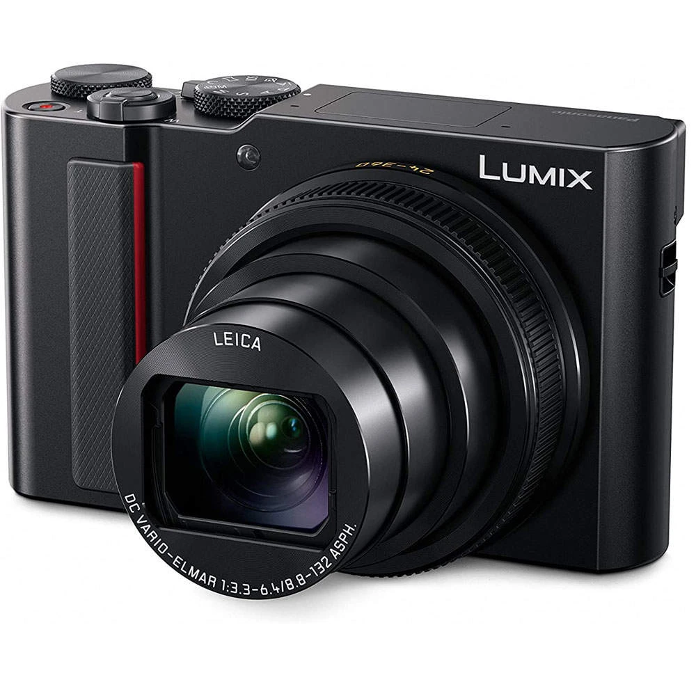 Panasonic Lumix TZ200D Camera - Black 2 Panasonic Lumix TZ200D Camera - Black - Image 2