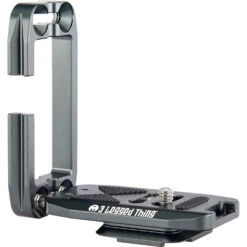 3 Legged Thing Ellie-PD Short Universal L-Bracket With Peak Design Capture-Compatible Base - Grey