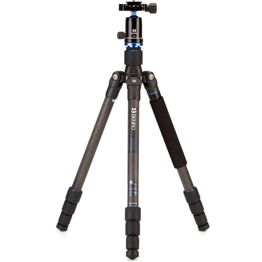 Benro FTA18CV0 Travel Angel Tripod Kit Carbon Fibre 4 Section Series 1 1 Benro FTA18CV0 Travel Angel Tripod Kit Carbon Fibre 4 Section Series 1