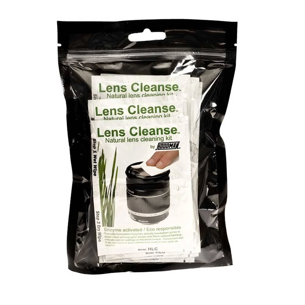 Hoodman Lens Cleanse Natural Cleaning Kit - 24 Pack 1 Hoodman Lens Cleanse Natural Cleaning Kit - 24 Pack