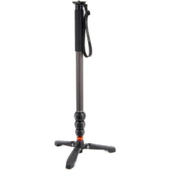 3 Legged Thing Lance Monopod Kit With DocZ2 Foot Stabiliser | Darkness | Carbon Fibre