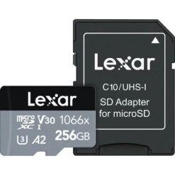 Lexar Professional 1066x MicroSDXC 256GB UHS-I SILVER Series Memory Card -Camera Gear Store LMS1066256G BNANG 2