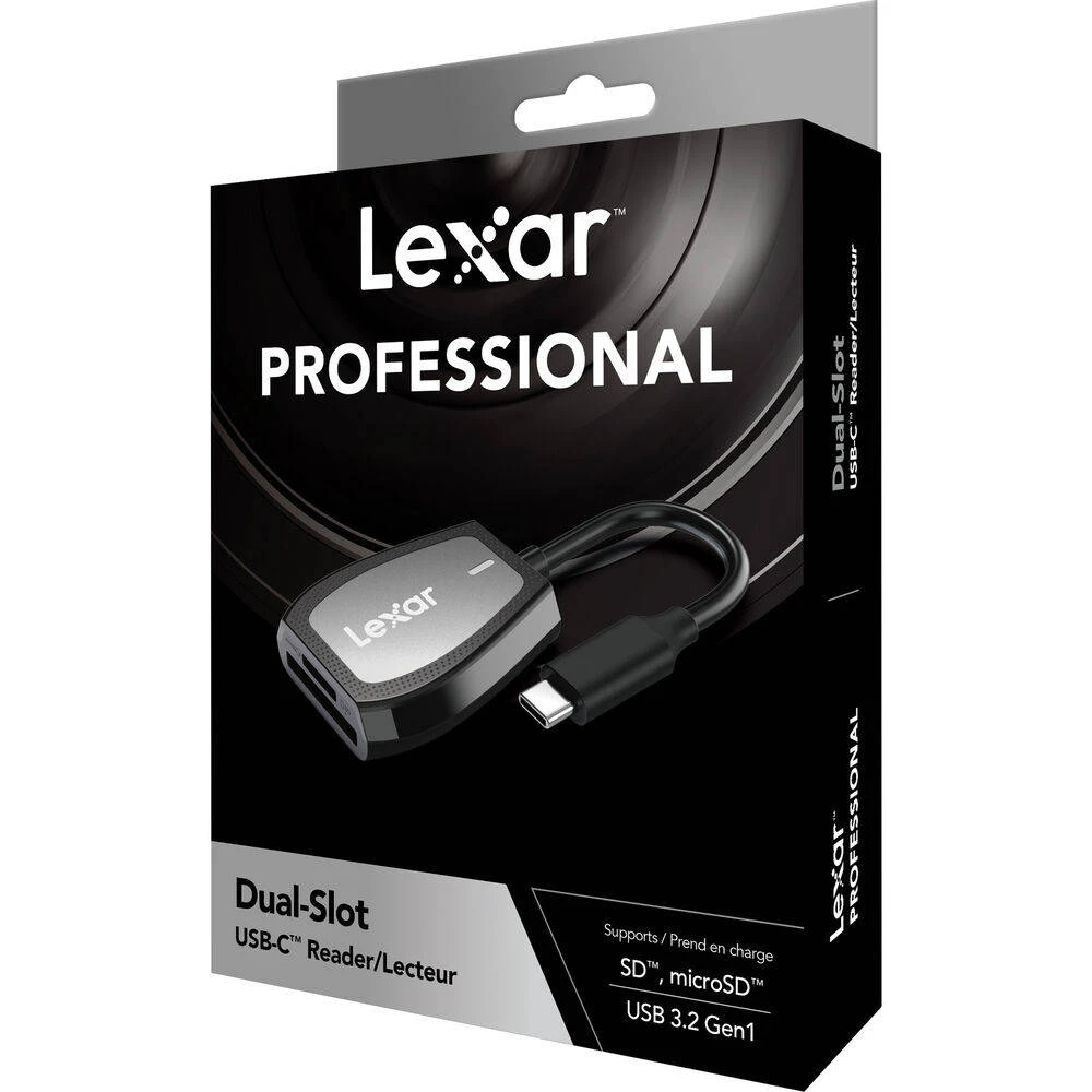 Lexar Professional USB-C Dual-Slot Reader For SD / Micro SD 7 Lexar Professional USB-C Dual-Slot Reader For SD / Micro SD - Image 7