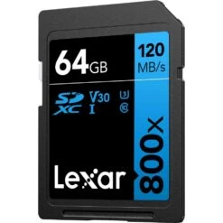 Lexar Professional 64gb 800X SDXC UHS-I SD Memory Card -Camera Gear Store LSD0800064G BNNNG 2