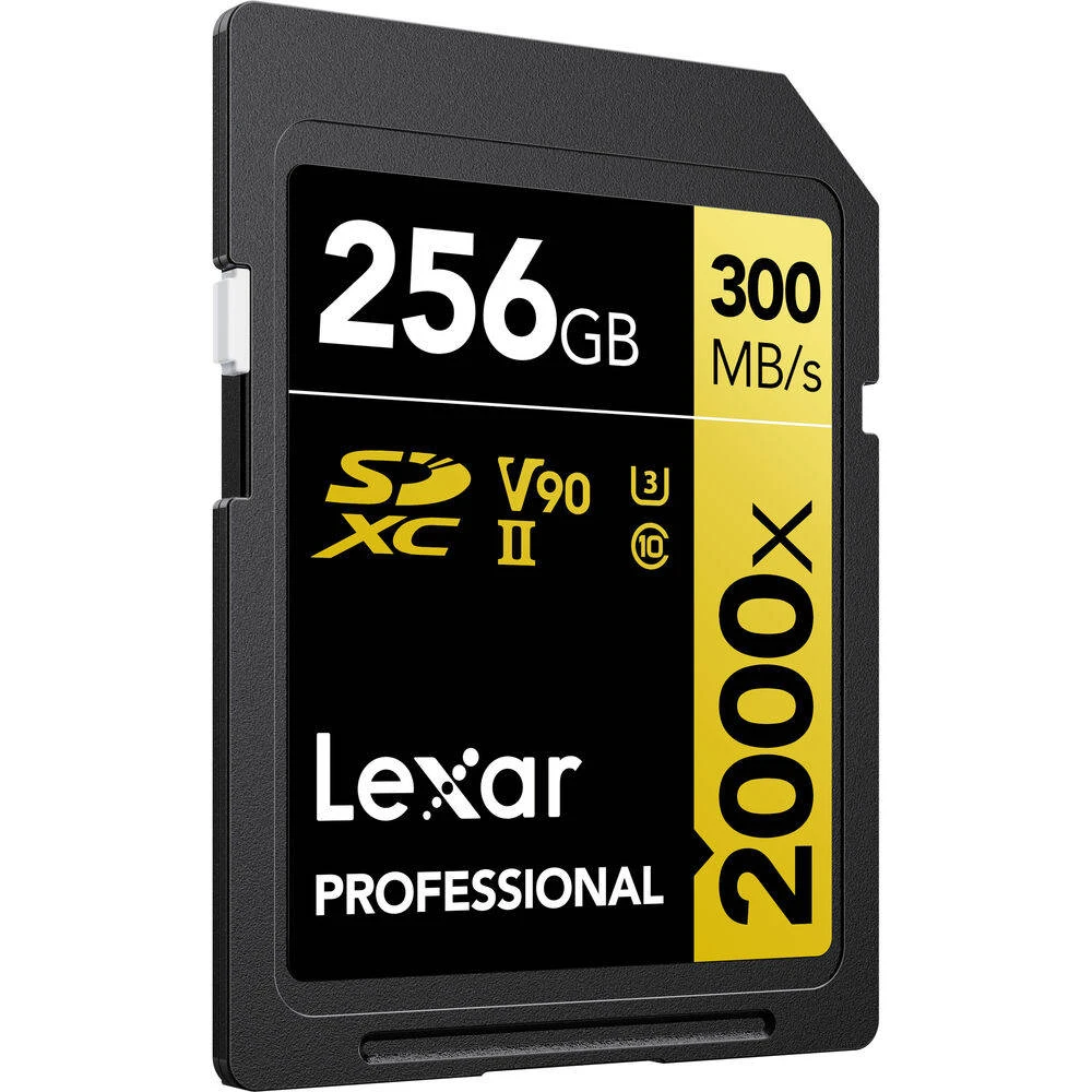 Lexar Professional 2000x 256GB SDXC UHS-II Memory Card 2 Lexar Professional 2000x 256GB SDXC UHS-II Memory Card - Image 2