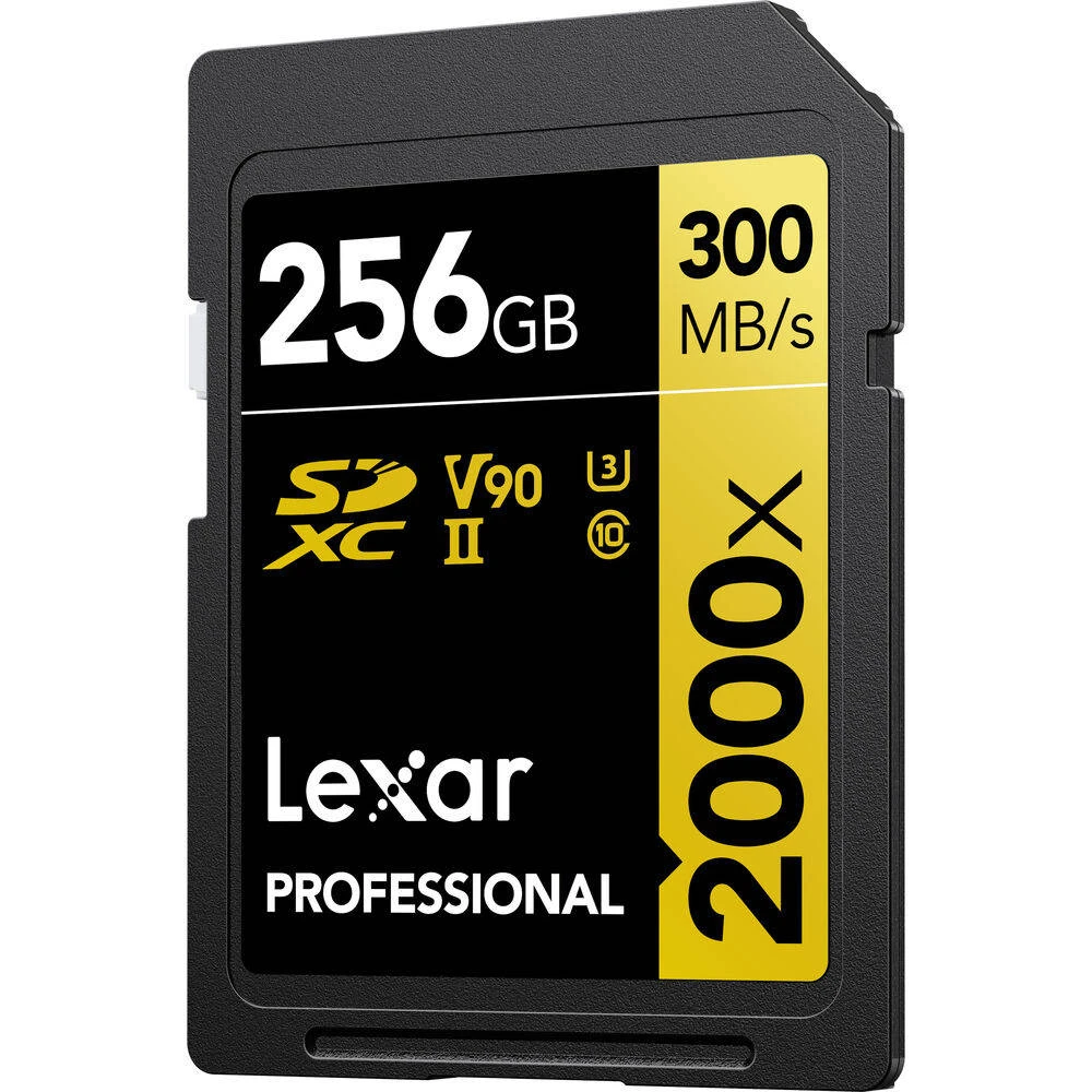 Lexar Professional 2000x 256GB SDXC UHS-II Memory Card 3 Lexar Professional 2000x 256GB SDXC UHS-II Memory Card - Image 3