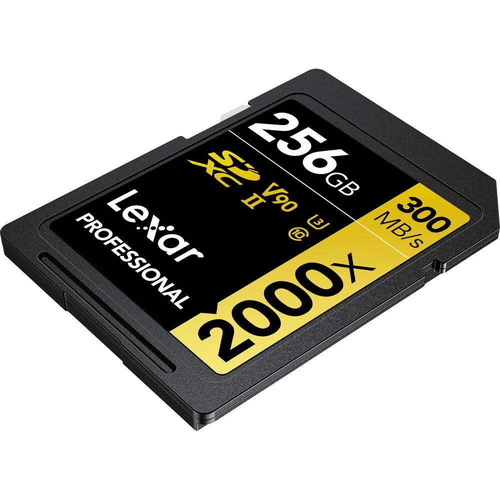 Lexar Professional 2000x 256GB SDXC UHS-II Memory Card 4 Lexar Professional 2000x 256GB SDXC UHS-II Memory Card - Image 4