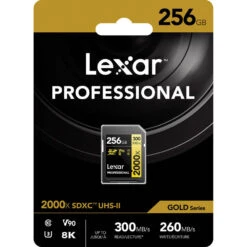Lexar Professional 2000x 256GB SDXC UHS-II Memory Card 11 Lexar Professional 2000x 256GB SDXC UHS-II Memory Card -Camera Gear Store LSD2000256G BNNNG 5