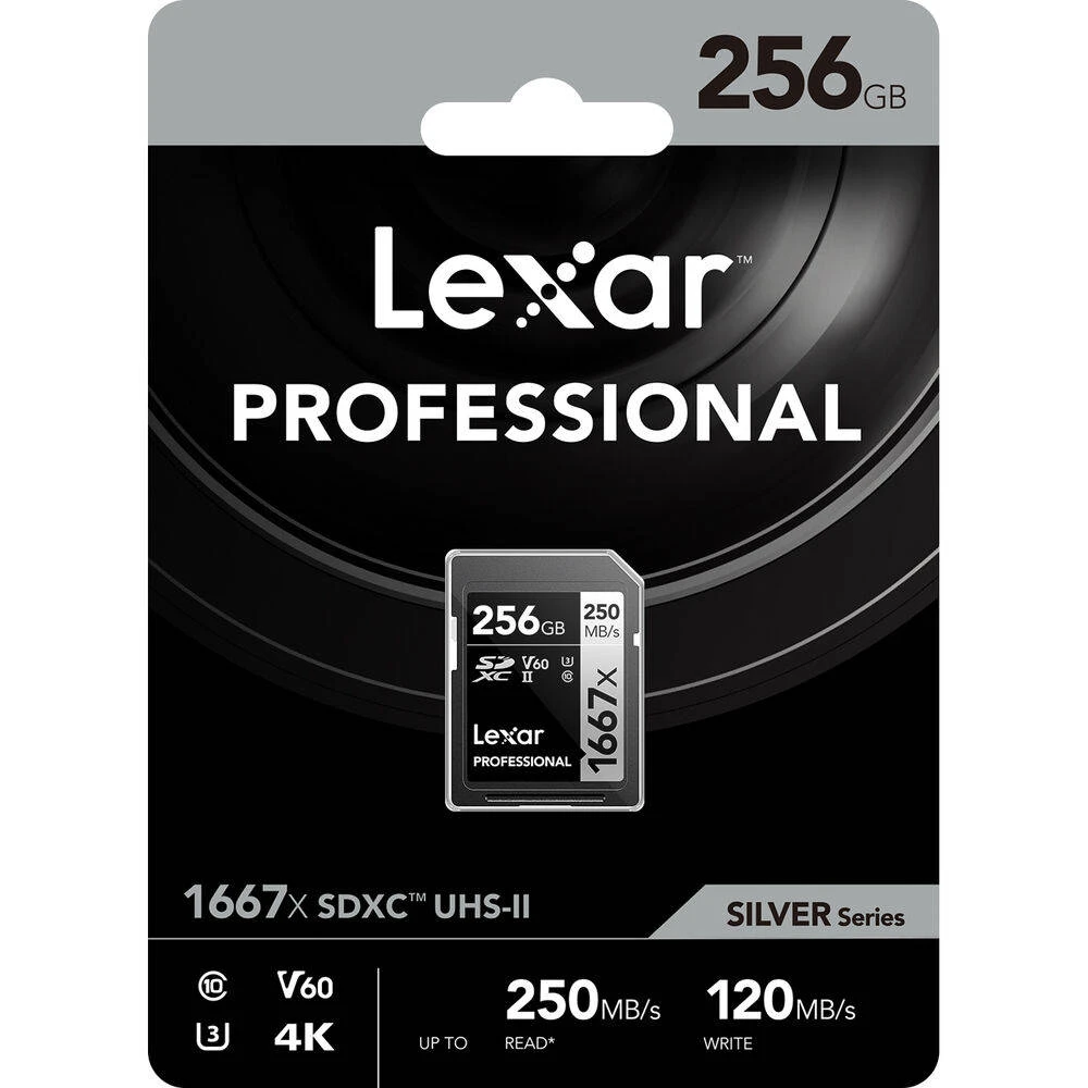 Lexar 256GB Professional 1667x SDXC UHS-II Memory Card 3 Lexar 256GB Professional 1667x SDXC UHS-II Memory Card - Image 3