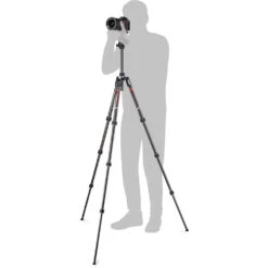 Manfrotto Befree GT Carbon Fibre Tripod With Twist Lock Ball Head - Black -Camera Gear Store MKBFRTC4GT BH 6