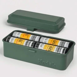 Kodak Steel Film Case For 135/120 Rolls - Olive 9 Kodak Steel Film Case For 135/120 Rolls - Olive -Camera Gear Store RK0011 4