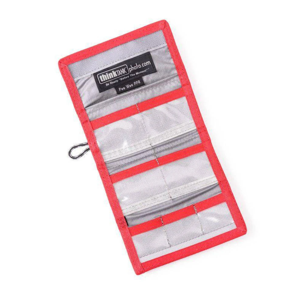Think Tank Pee Wee Pixel Pocket Rocket Memory Card Holder - Red 4 Think Tank Pee Wee Pixel Pocket Rocket Memory Card Holder - Red - Image 4