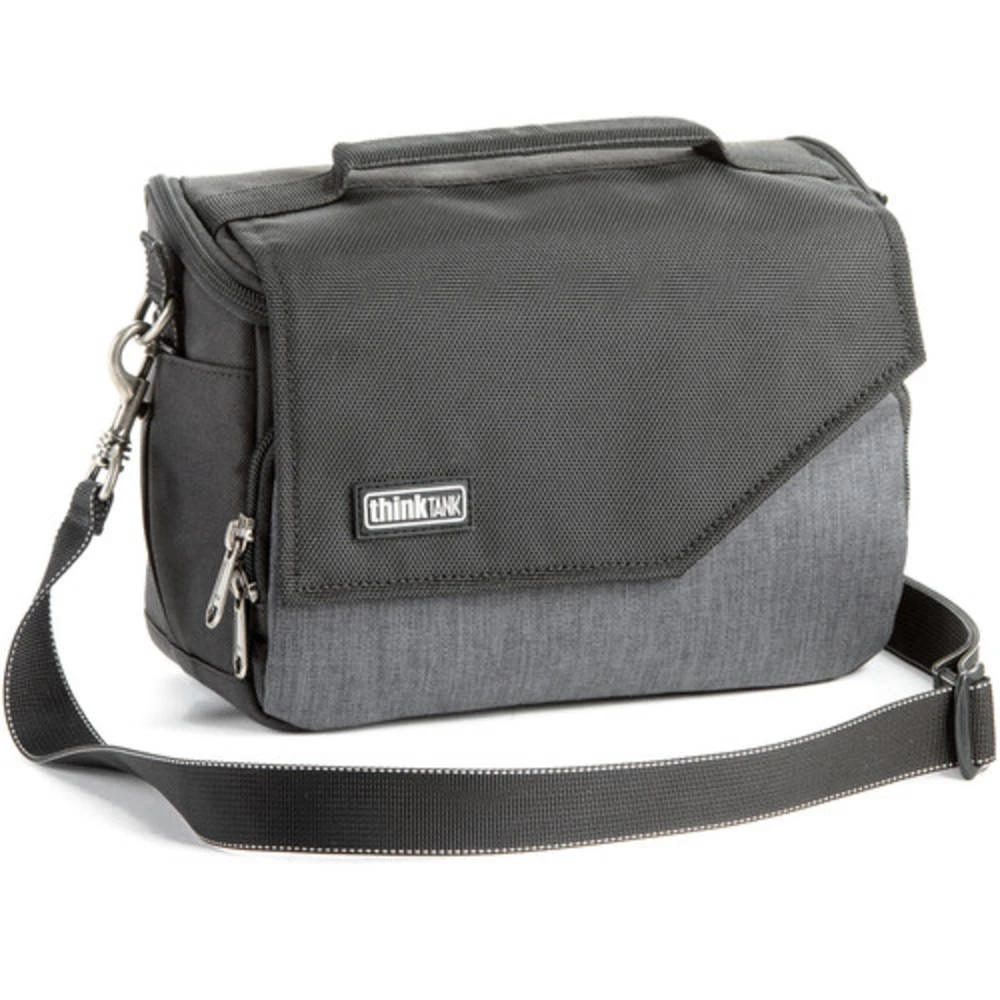 Think Tank Mirrorless Mover Camera Shoulder Bag 20 Pewter 1 Think Tank Mirrorless Mover Camera Shoulder Bag 20 Pewter