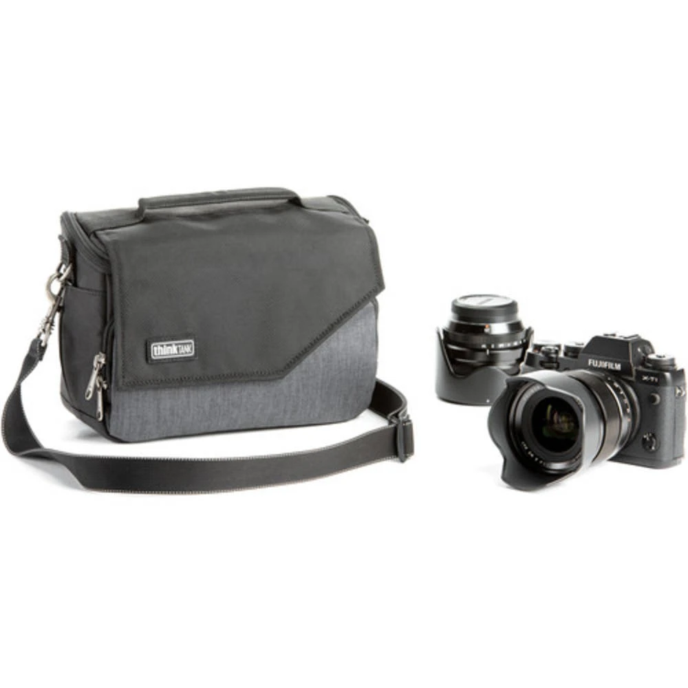 Think Tank Mirrorless Mover Camera Shoulder Bag 20 Pewter 7 Think Tank Mirrorless Mover Camera Shoulder Bag 20 Pewter - Image 7