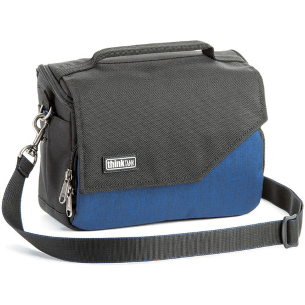 Think Tank Mirrorless Mover Camera Shoulder Bag 20 Blue 1 Think Tank Mirrorless Mover Camera Shoulder Bag 20 Blue