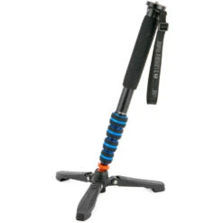 3 Legged Thing Taylor 2.0 Monopod Kit With DocZ2 Foot Stabiliser | Blue | Magnesium Alloy -Camera Gear Store TAYLORKITBLUE2.0 2