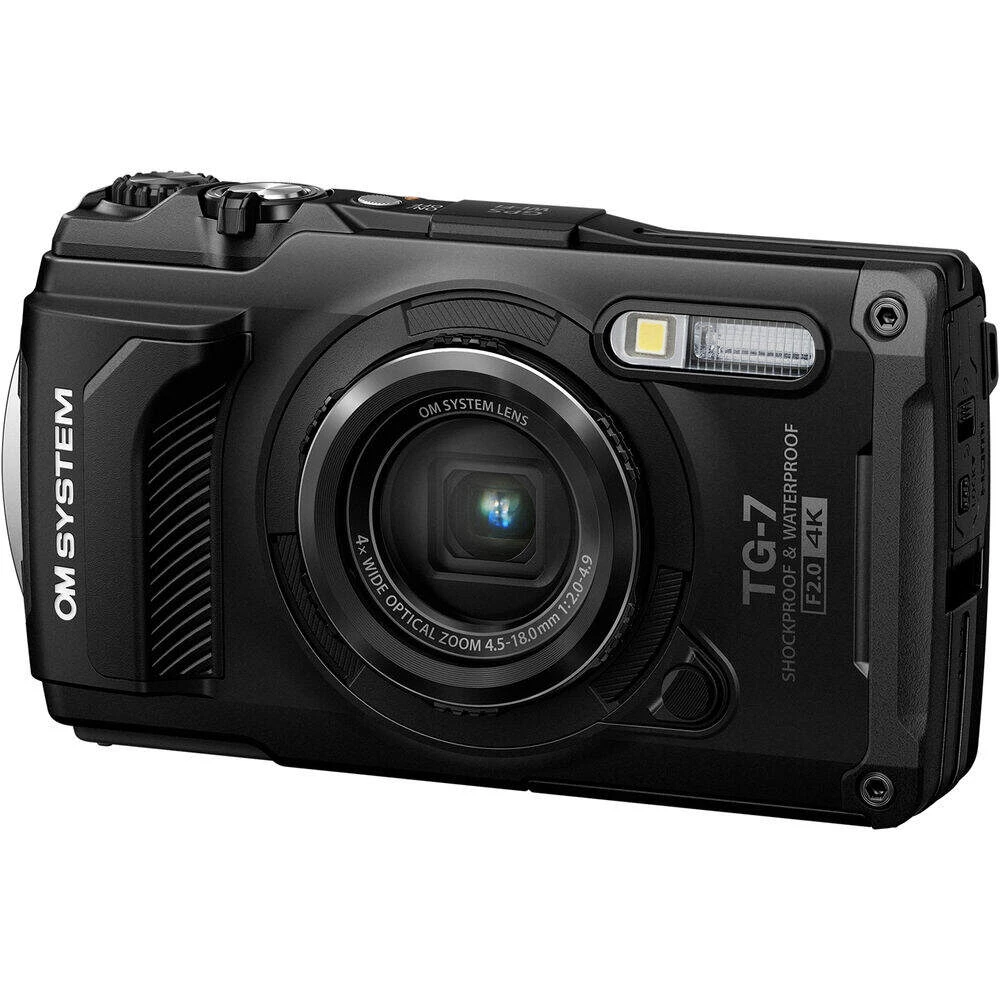 OM System Tough TG-7 Waterproof Camera | Black 2 OM System Tough TG-7 Waterproof Camera | Black - Image 2
