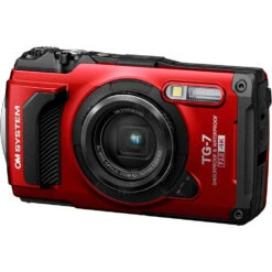 OM System Tough TG-7 Waterproof Camera | Red 11 OM System Tough TG-7 Waterproof Camera | Red -Camera Gear Store V110030RU000 2