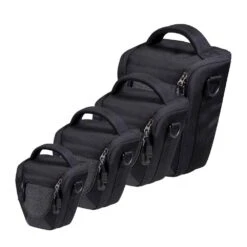 Dorr Classic Black Camera Holsters | Shoulder Strap | Front Pocket