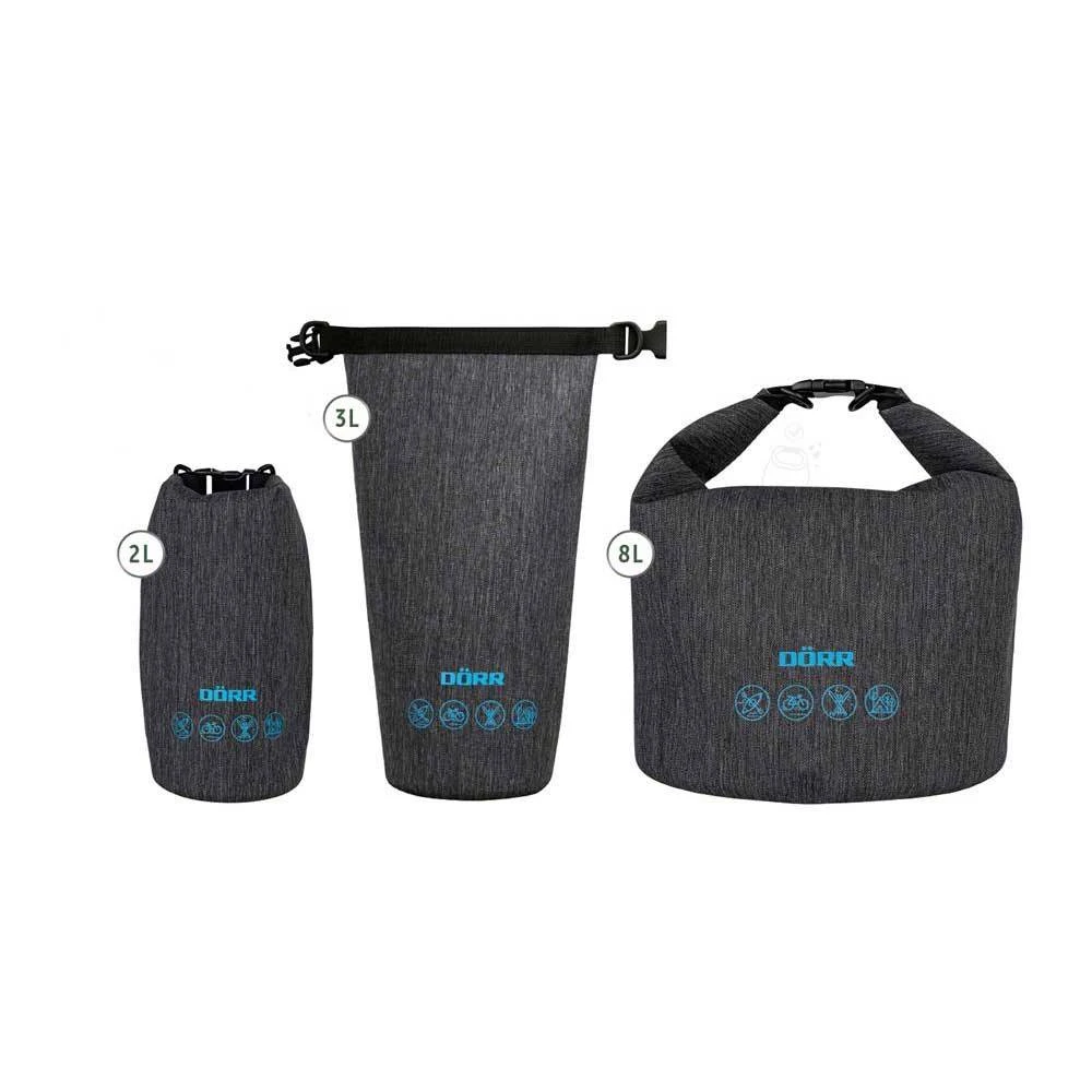 Dorr Dry Anthracite Bag | 2L / 3L / 8L | Waterproof Bag 1 Dorr Dry Anthracite Bag | 2L / 3L / 8L | Waterproof Bag