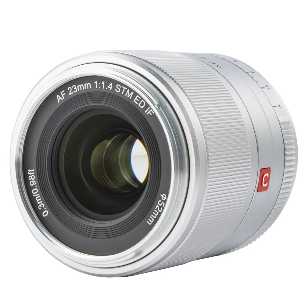 Viltrox 23mm F1.4 Fuji XF Lens - Silver 2 Viltrox 23mm F1.4 Fuji XF Lens - Silver - Image 2